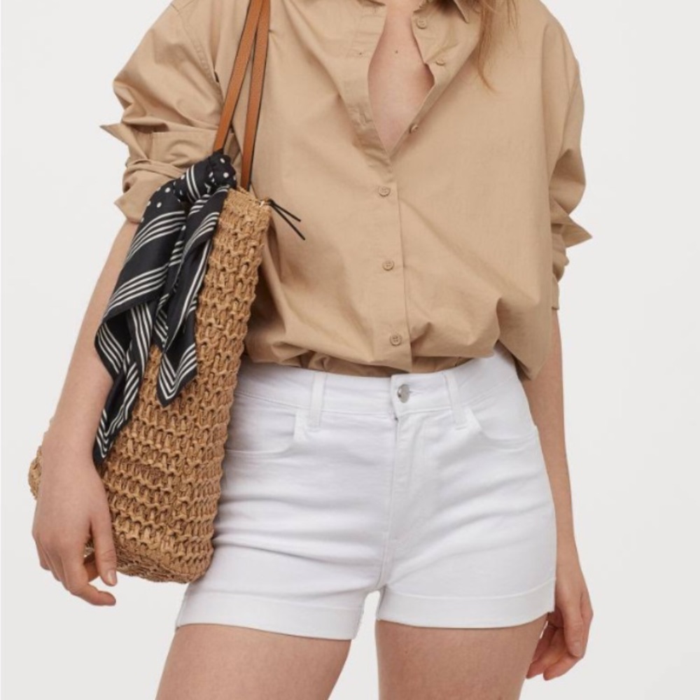 White Shorts